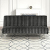 Furniture of America - Hinwil Futon Sofa Bed in Charcoal