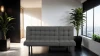 Furniture of America - Napervill Futon Sofa in Dark Gray