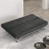 Furniture of America - Villeneuve Futon Sofa Bed in Charcoal
