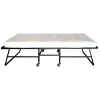 Furniture of America - Framos Rollaway Bed w/ 48" Mattress in Black/White