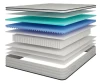 Furniture of America - Salvia 12" Queen Euro Top Mattress in White