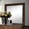 Furniture of America - Elkton Mirror in Oak