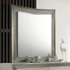Furniture of America - Ventnor Mirror w/ LED in Gray