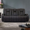 Furniture of America - Amirah Sofa in Dark Gray