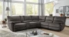 Furniture of America - Cerelia Power Sectional in Gray