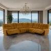 Furniture of America - Clemens - Power Sectional, Butterscotch