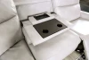 Furniture of America - Edmondus Power Sectional in Light Taupe