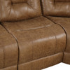 Furniture of America - Ezekius Manual Sectional in Brown