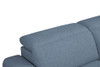 Furniture of America - Melancton Power Sectional in Blue