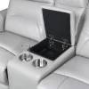 Furniture of America - Terentius Power Loveseat in Taupe