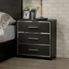 Furniture of America - Camryn Nightstand w/ USB in Warm Gray