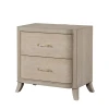 Furniture of America - Candra Nightstand in Natural Oak