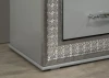 Furniture of America - Cassiopeia Nightstand in Metallic Gray