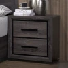 Furniture of America - Conwy Nightstand in Gray