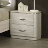 Furniture of America - Farsund Nightstand in Dusty Gray