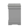Furniture of America - Louis Philippe Nightstand in Gray
