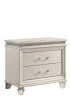 Furniture of America - Maddie Nightstand in Pearl White