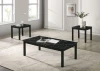 Furniture of America - Findlay 3 Pc. Table Set in Black