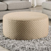 Furniture of America - Stephney Ottoman in Gray/Gold