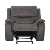 Furniture of America - Henricus Glider Recliner in Dark Gray