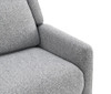 Furniture of America - Psyche - Pushback Recliner, Gray