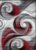 Furniture of America - Niksar 5' X 7' Area Rug in Red