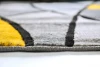 Furniture of America - Sivas 8' X 10' Area Rug in Charcoal Yellow