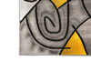 Furniture of America - Sivas 8' X 10' Area Rug in Charcoal Yellow