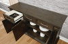Furniture of America - Faulk Server in Espresso