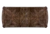 Furniture of America - Arcadia 9 Pc. Dining Table Set (2AC+6SC) in Rustic Natural Tone/Ivory