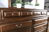 Furniture of America - Brandt 5 Pc. Queen Bedroom Set w/ Chest in Brown Cherry