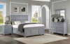 Furniture of America - Castlile - 3 Pc. Queen Bedroom Set - CM7413GY-Q-4PC