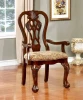 Furniture of America - Elana - 6 Pc. Dining Table Set (2AC+4SC)