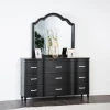 Furniture of America - Eleanora 5 Pc. Queen Bedroom Set w/ Chest in Black