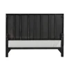 Furniture of America - Goldsberg - 4 Pc. Queen Bedroom Set w/ 2NS - Black/Gold