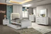 Furniture of America - Lareina - 3 Pc. Full Bedroom Set, Pearl White