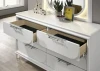Furniture of America - Lareina - 3 Pc. Full Bedroom Set, Pearl White