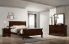 Furniture of America - Louis Philippe - 3 Pc. Queen Bedroom Set - Dark Cherry