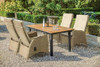 Furniture of America - Mackay - 5 Pc. Patio Dining Set