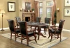 Furniture of America - Melina 7 Pc. Dining Table Set in Brown Cherry