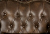 Rolled Arms Vintage Dark Cherry/Brown Loveseat
