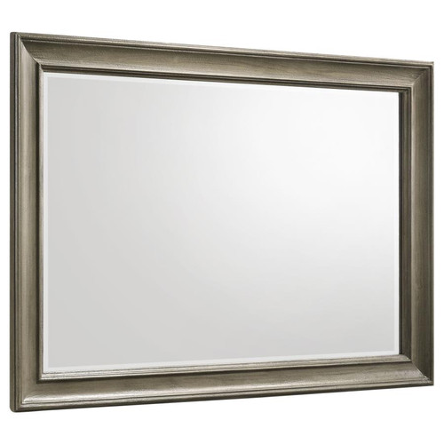 French Neoclassical Dresser Mirror French Grey