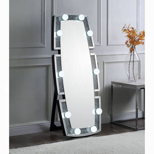 LED Light Floor Mirror