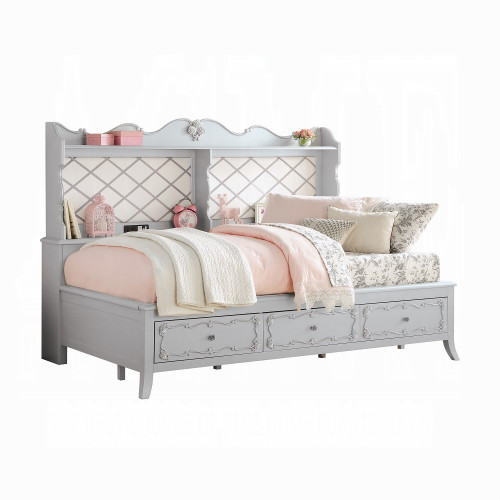 French Country Twin Size Daybed w/ USB & Storage