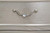 Vintage Glam 3-drawer Nightstand Silver Oak