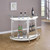 2-tier Bar Unit White and Chrome