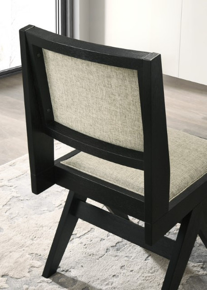 Tottenham 5 Piece Black Dining Table Set