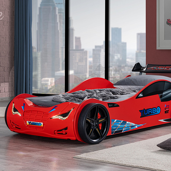 Twin Size Bed Frame Race Car Design Roadstar Car Bed