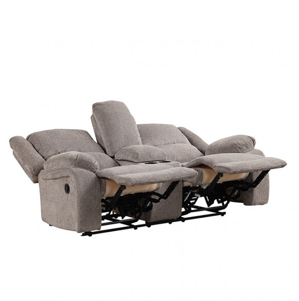 Mocha Chenille Fabric Couch Loveseat Recliner Sofa