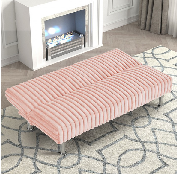 Furniture of America Pink Couch Sofa Futon Sofa Bed FM2903PK